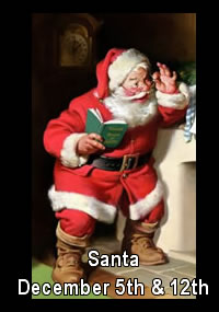 Santa at Uncle Vinnie's Comedy Club